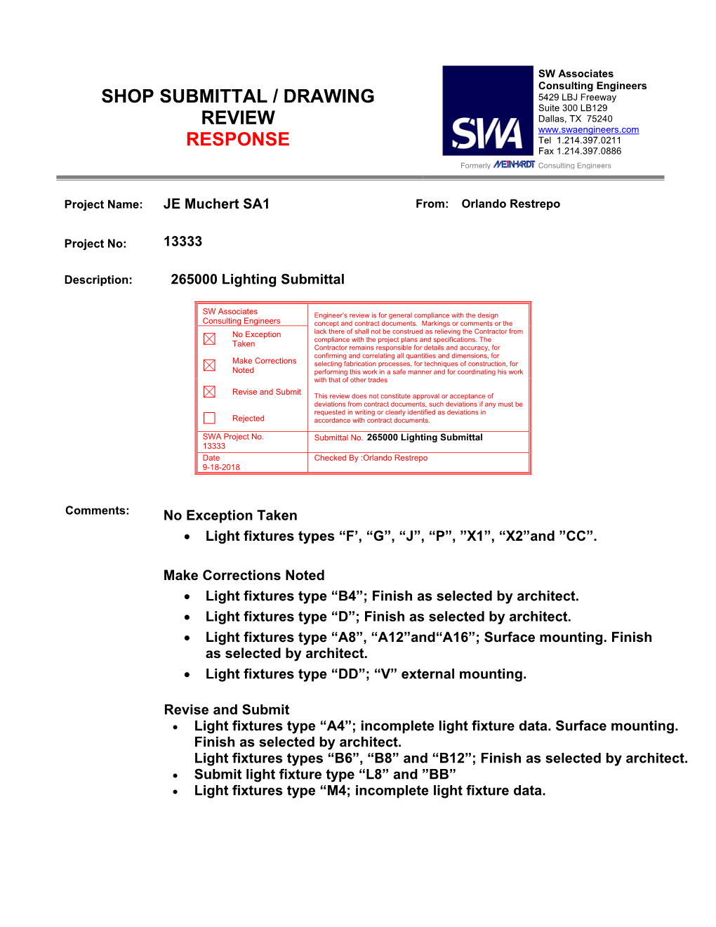 BK Lighting DS MR 366 BLW 12 a Project 16-24566-3 DPARD Administrative Offices