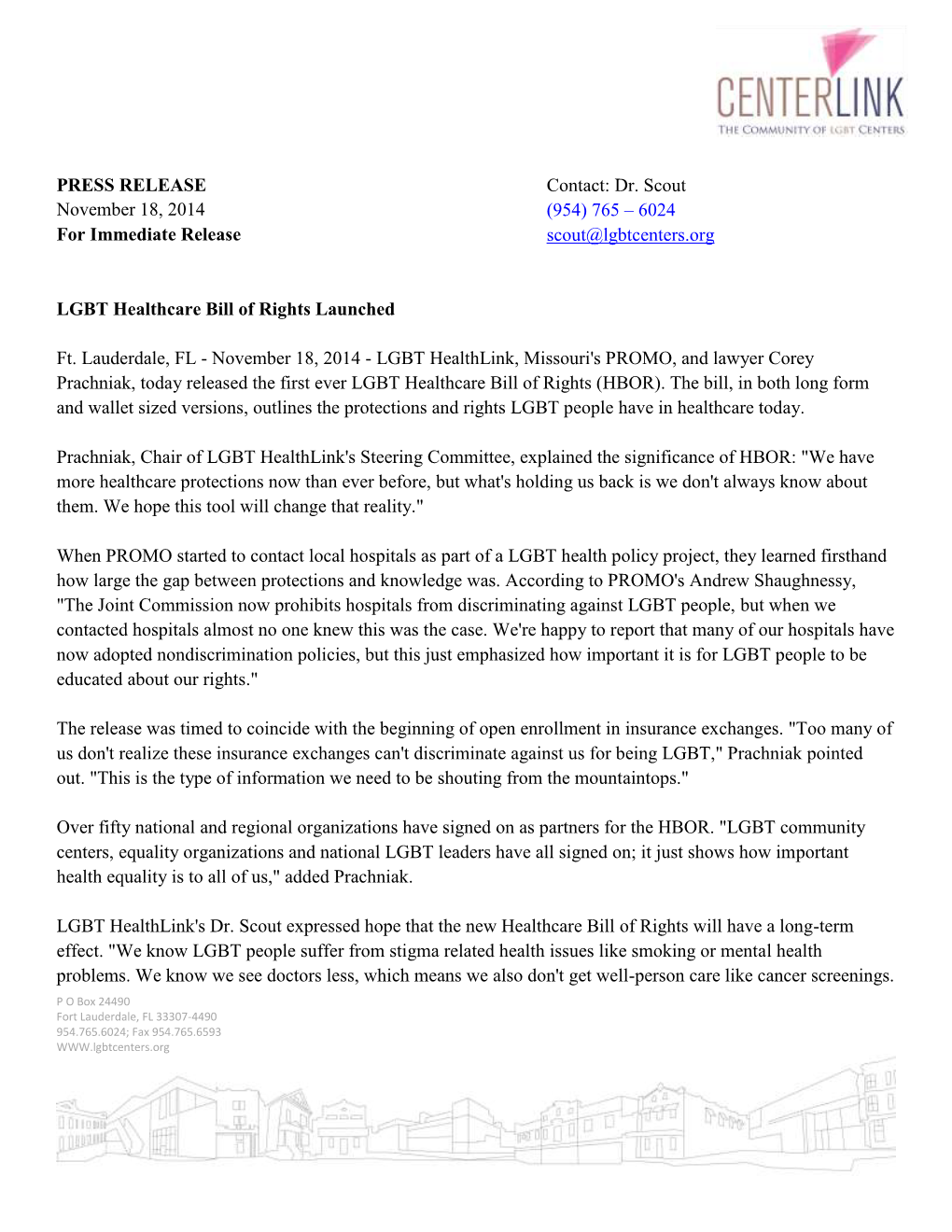 Get the HBOR Press Release