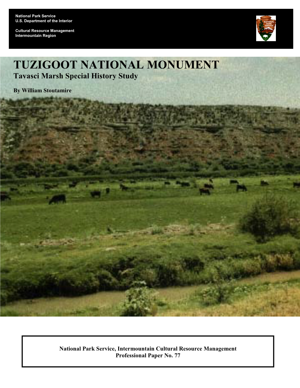 A History of Arizona's Tavasci Marsh, 1865-2005