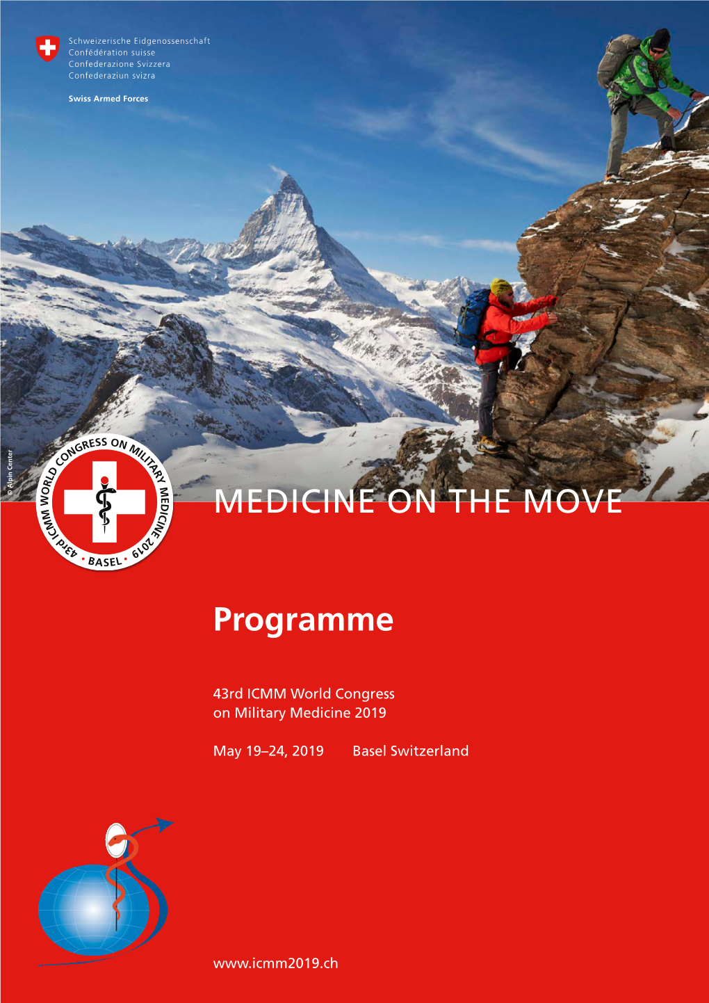 Programme 43Rd ICMM World Congress on Military Medicine 2019