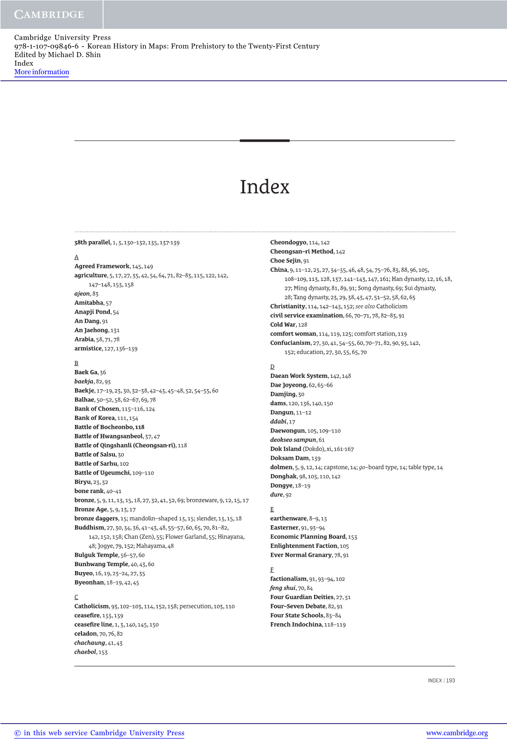 © in This Web Service Cambridge University