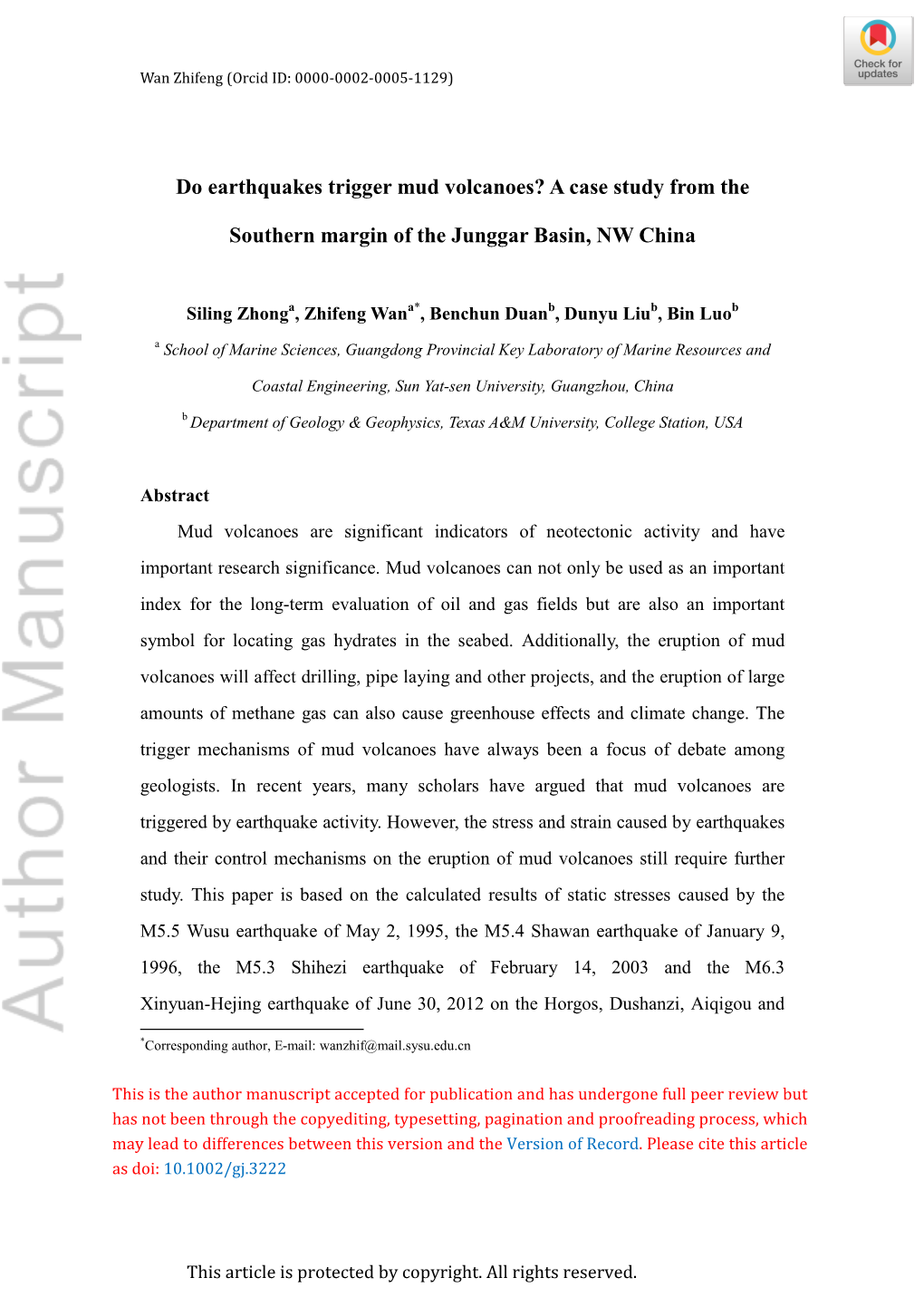 Do Earthquakes Trigger Mud Volcanoes? a Case Study from The