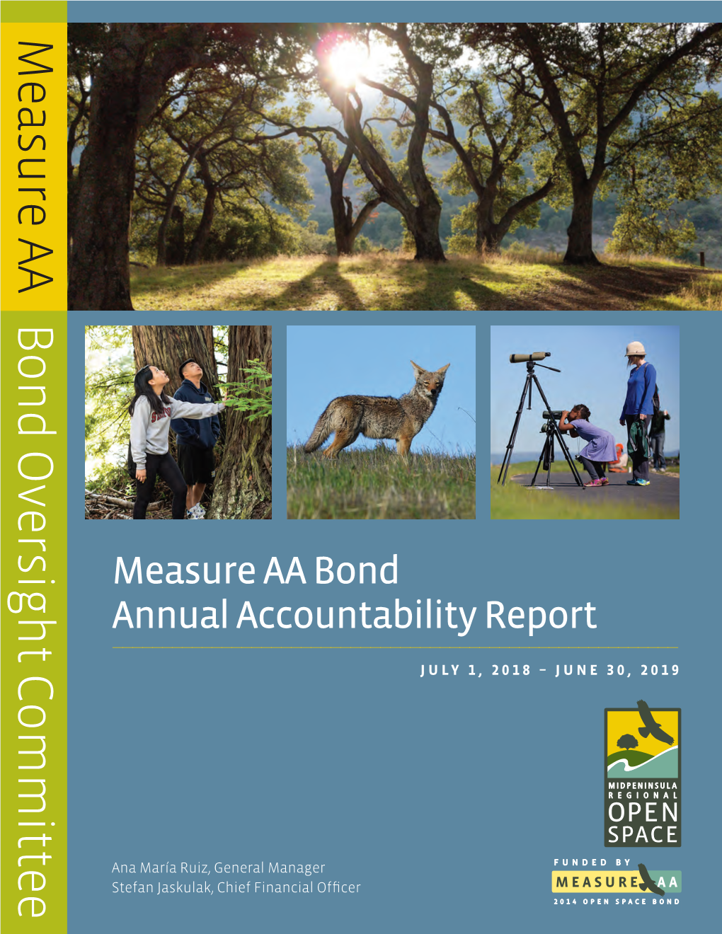 Measure AA Bond Oversight Committee Table of Contents