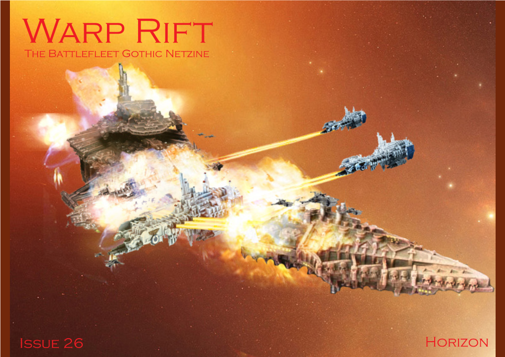 Warp Rift the Battlefleet Gothic Netzine