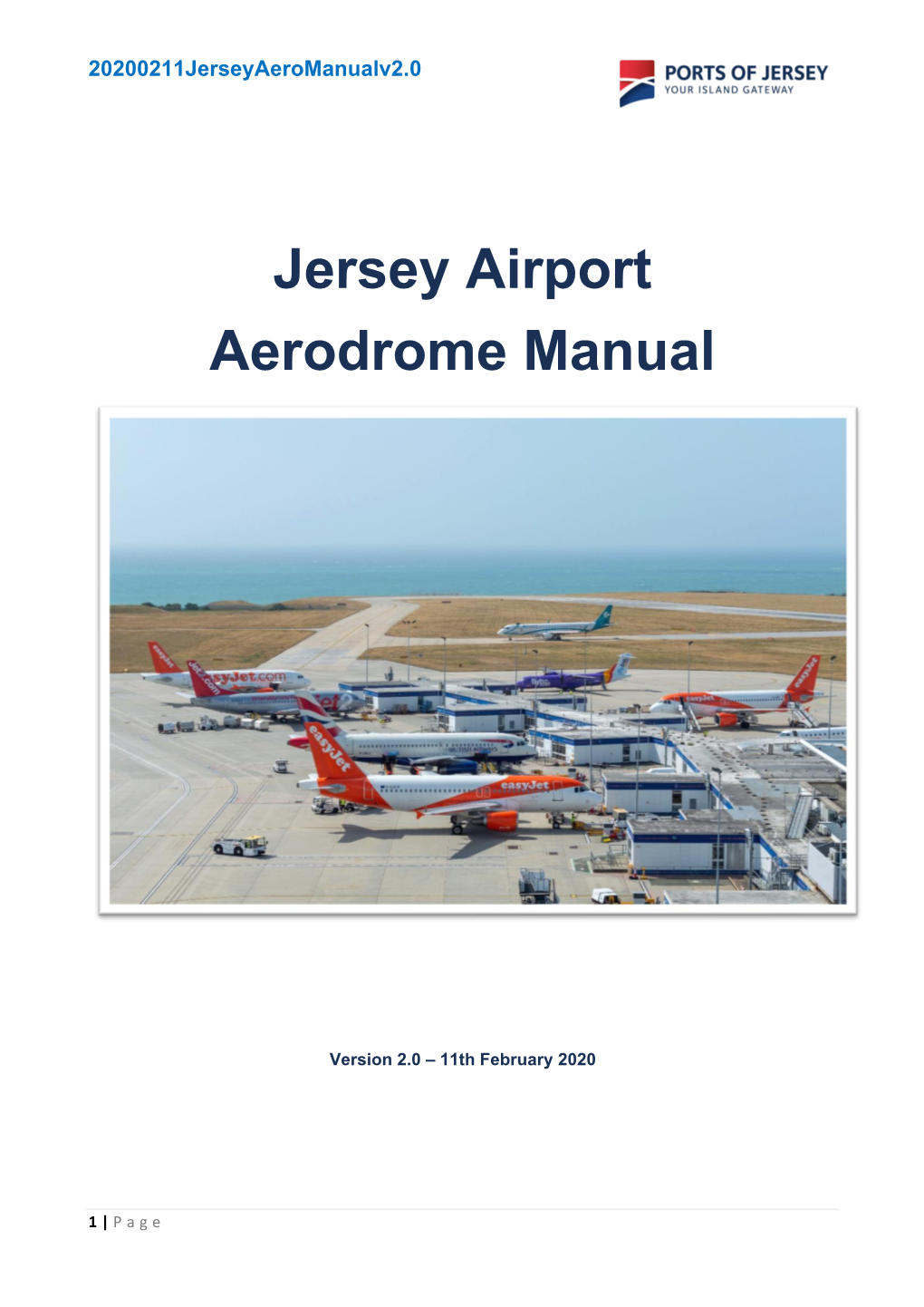 Jersey Airport Aerodrome Manual