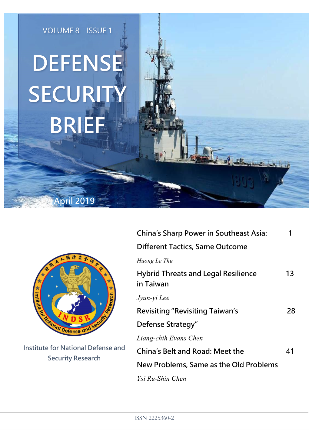 Defense Security Brief