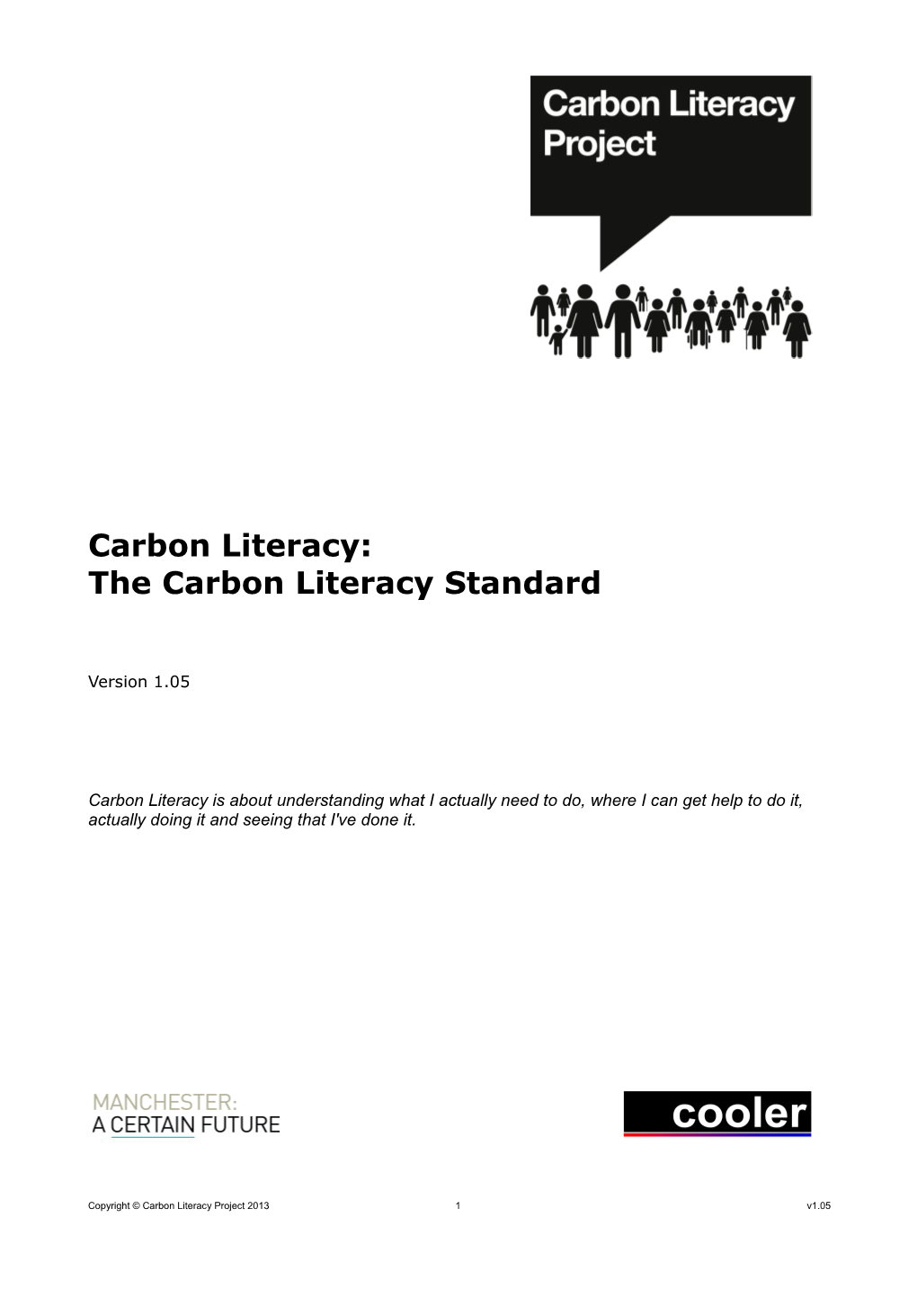 Carbon Literacy Standard