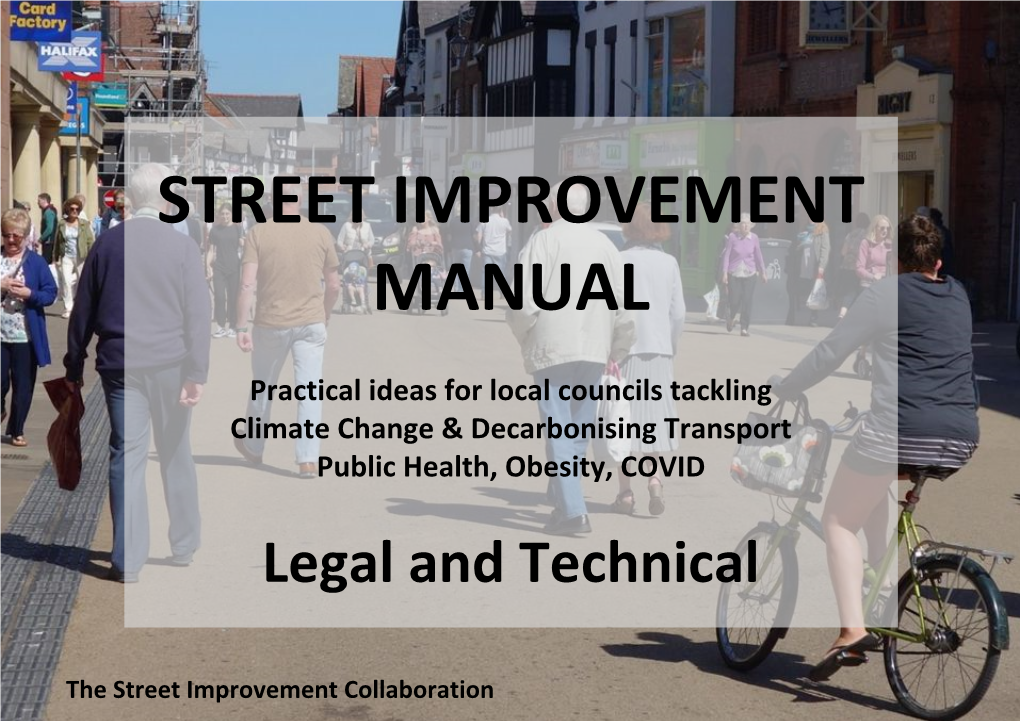 Street Improvement Manual