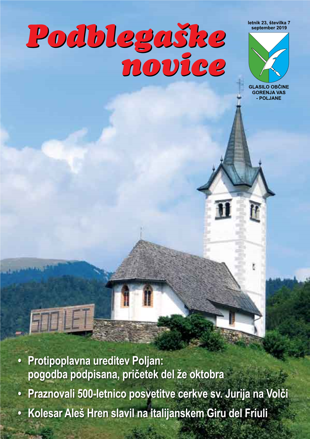 Podblegaške Novice, September 2019