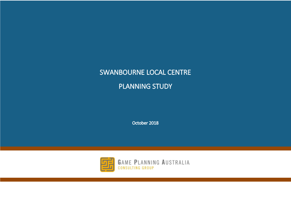 Swanbourne Village Planning Study
