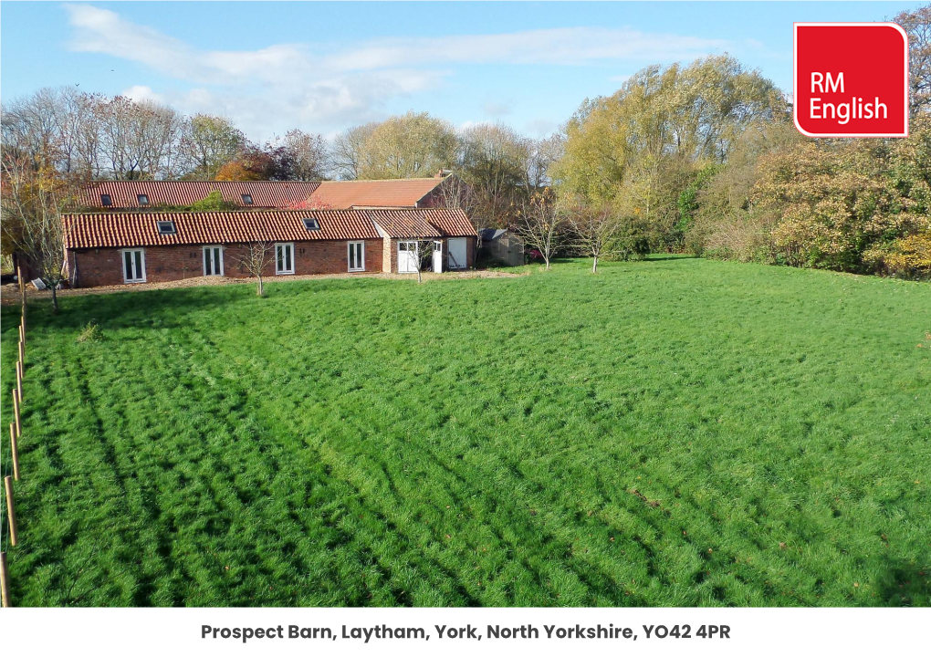 Prospect Barn, Laytham, York, North Yorkshire, YO42