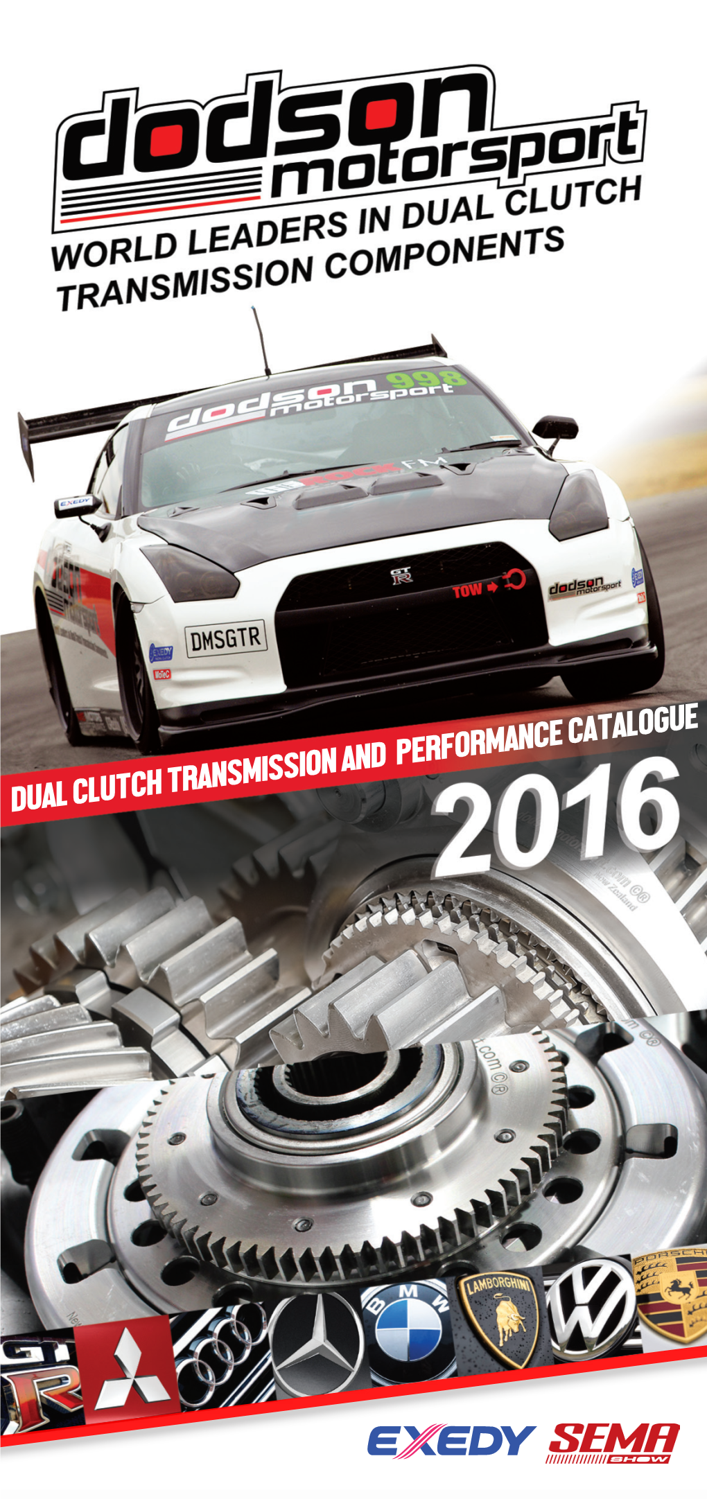 Dual Clutch Transmission and Performance Catalogue