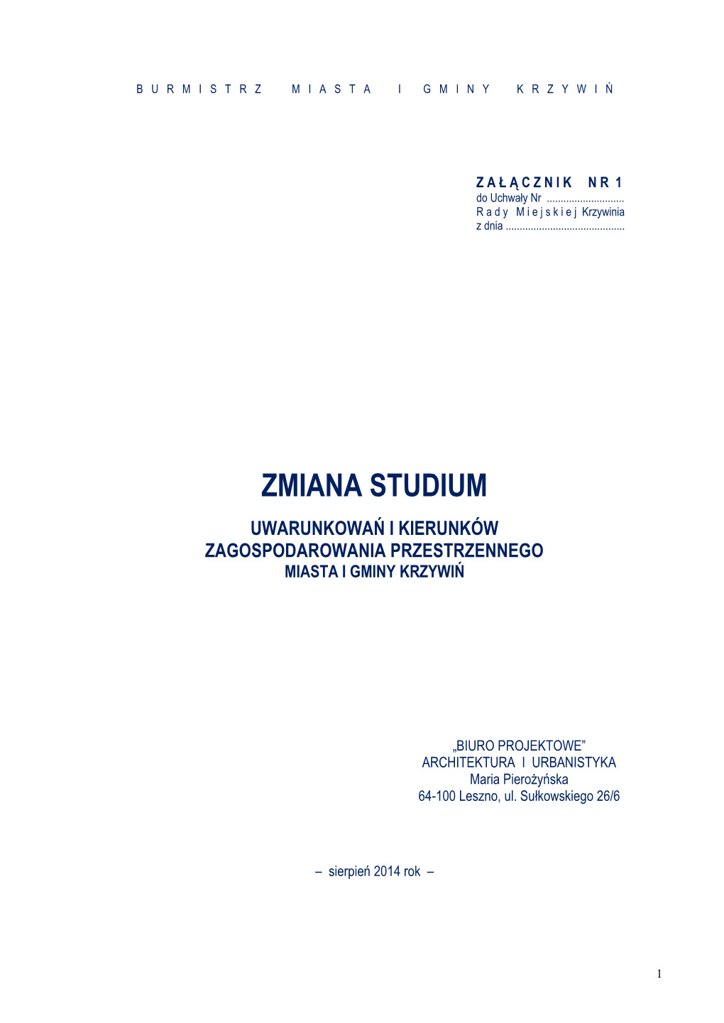 Zmiana Studium Krzywinia.Pdf