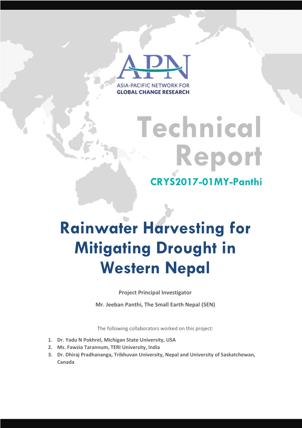 Rainwater Harvesting for Mitigating Drought in Western Nepal