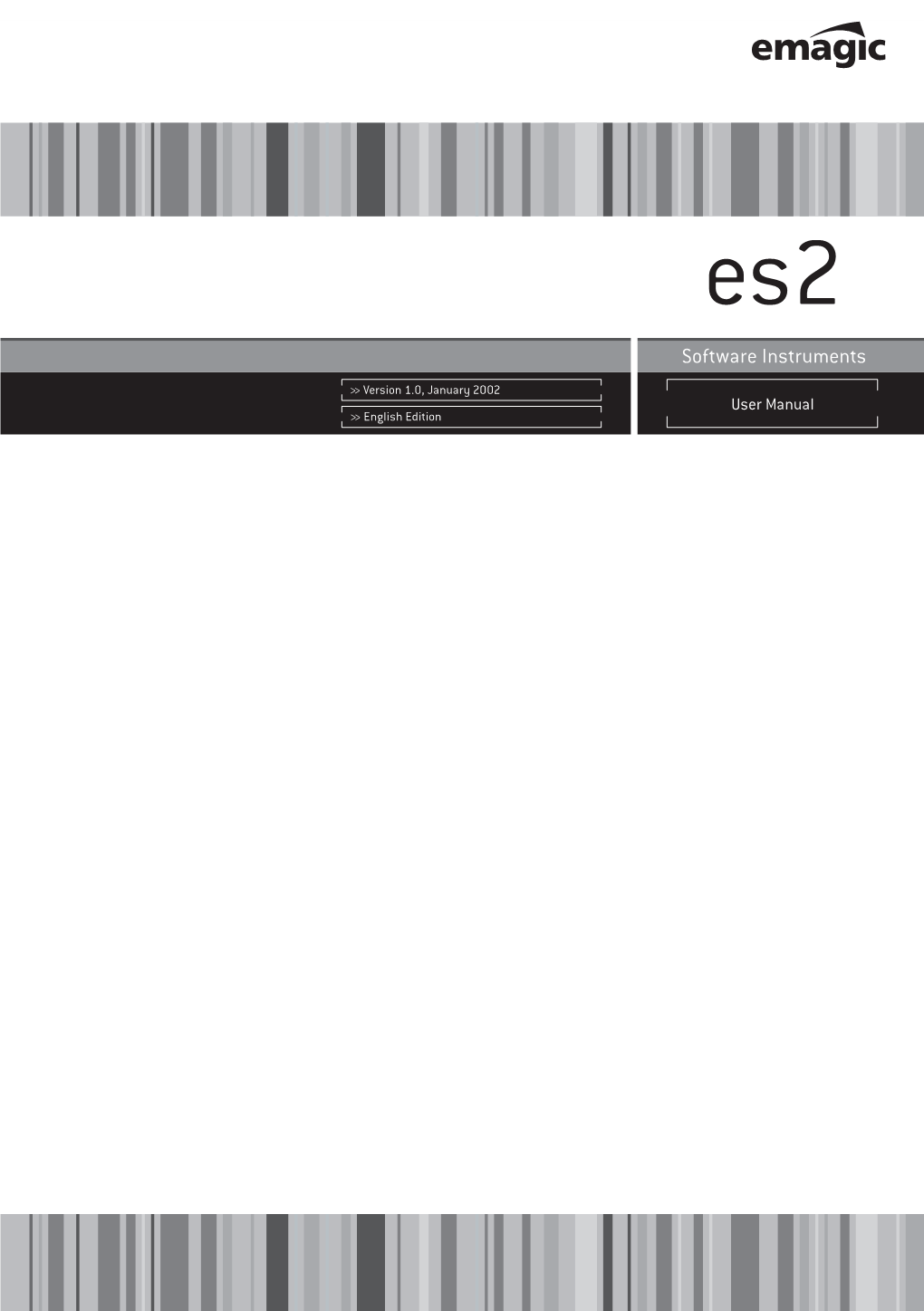 ES2 User Manual