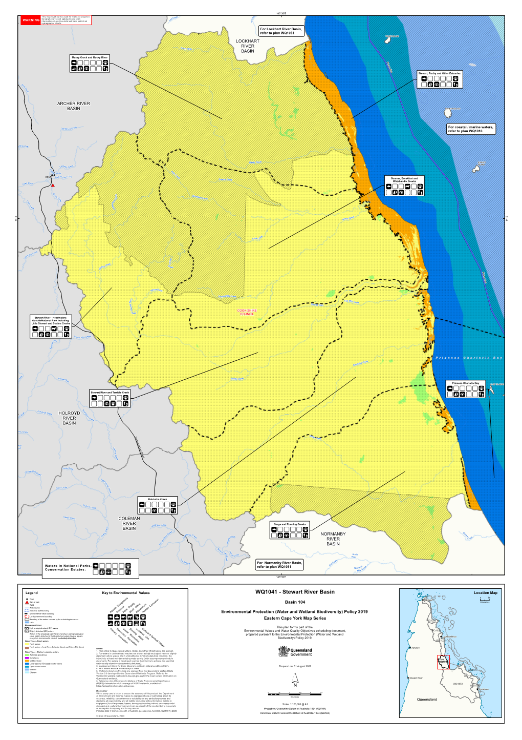 WQ1041 Stewart River Basin Plan for Environmental Values and Water Quality Objectives