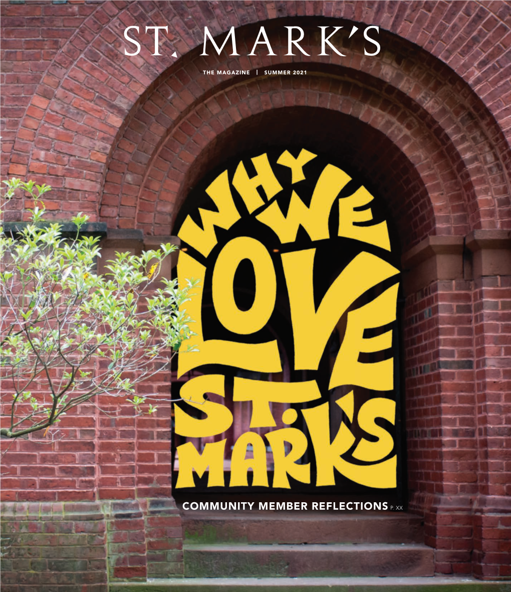 St. Mark's Magazine Summer 2021