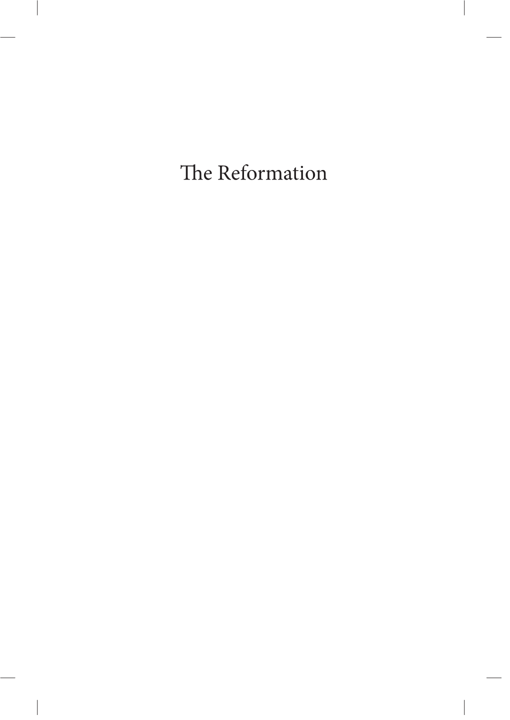 E Reformation Mcmaster Divinity College Press Mcmaster General Studies Series, Volume 13 E Reformation