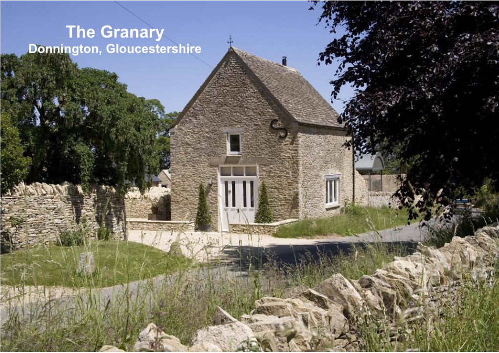 The Granary Donnington, Gloucestershire