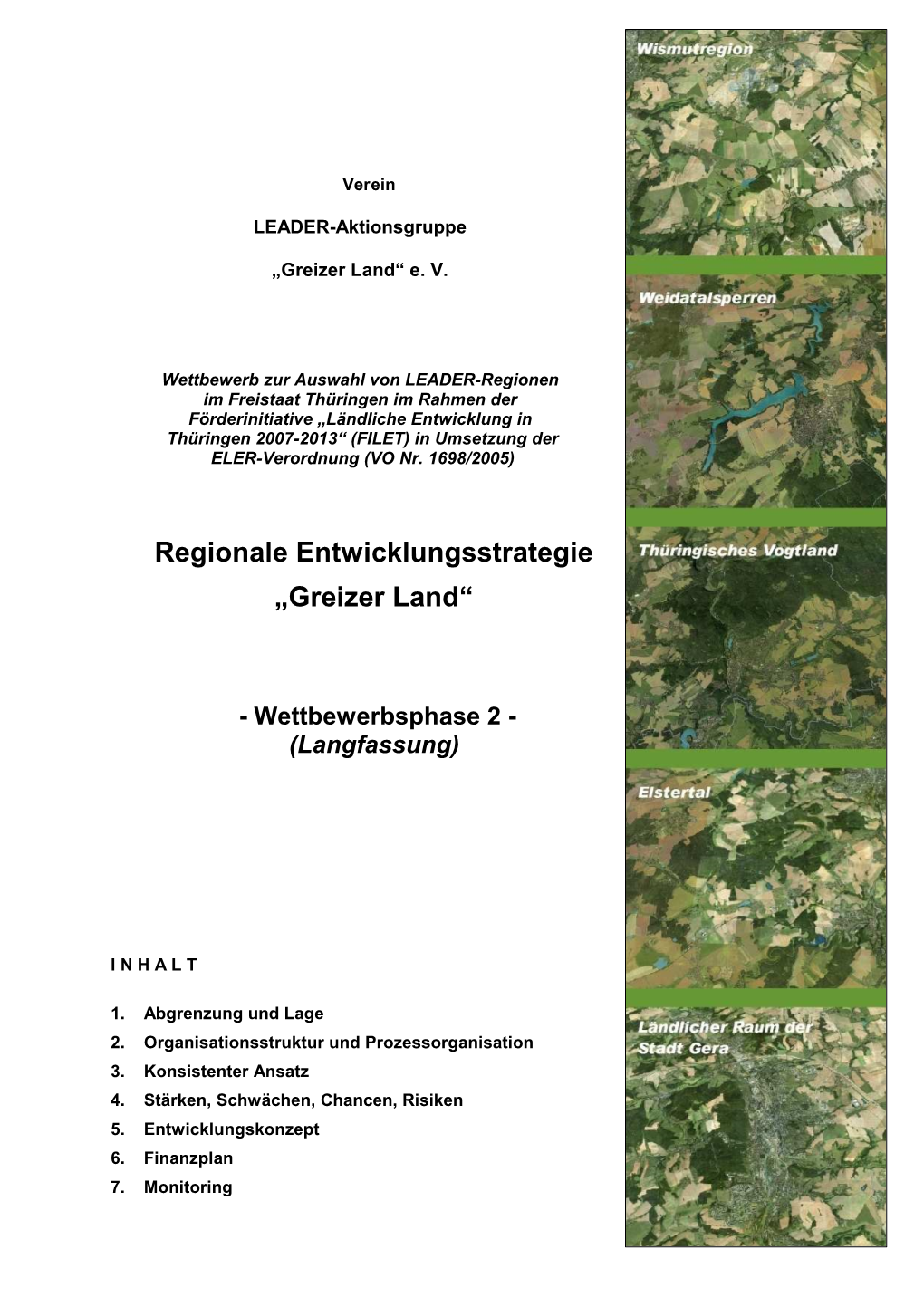 Regionale Entwicklungsstrategie „Greizer Land“