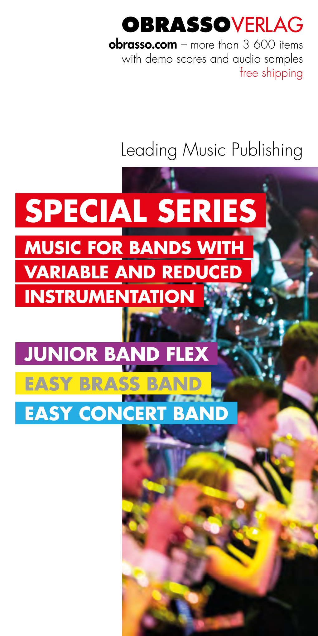 Special Series Music for Bands with Variable and Reduced Instrumentation