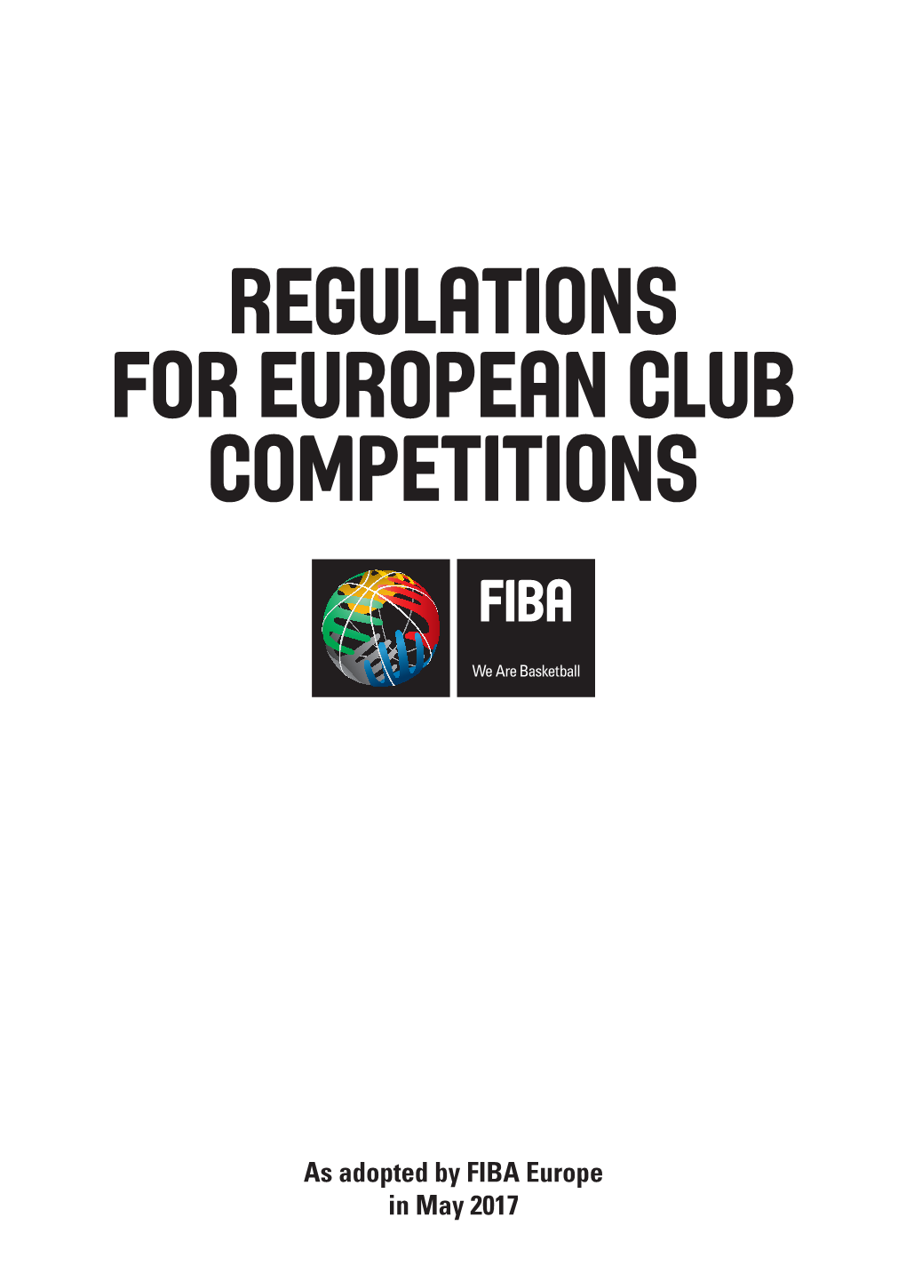 Regulations for European Club Competitions