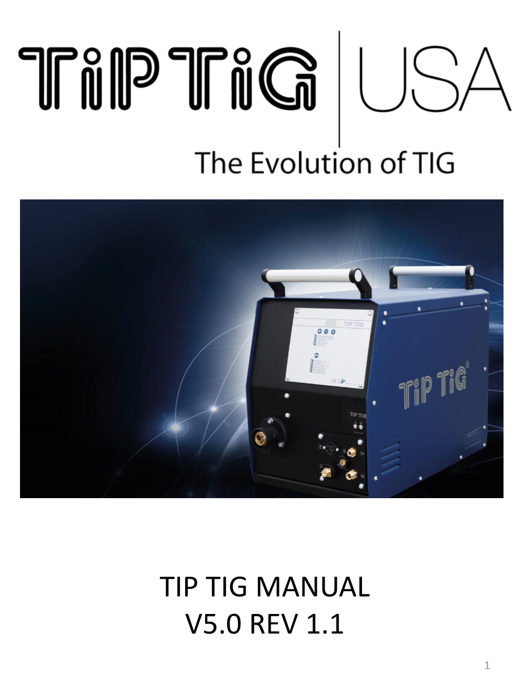 Tip Tig Manual V5.0 Rev 1.1