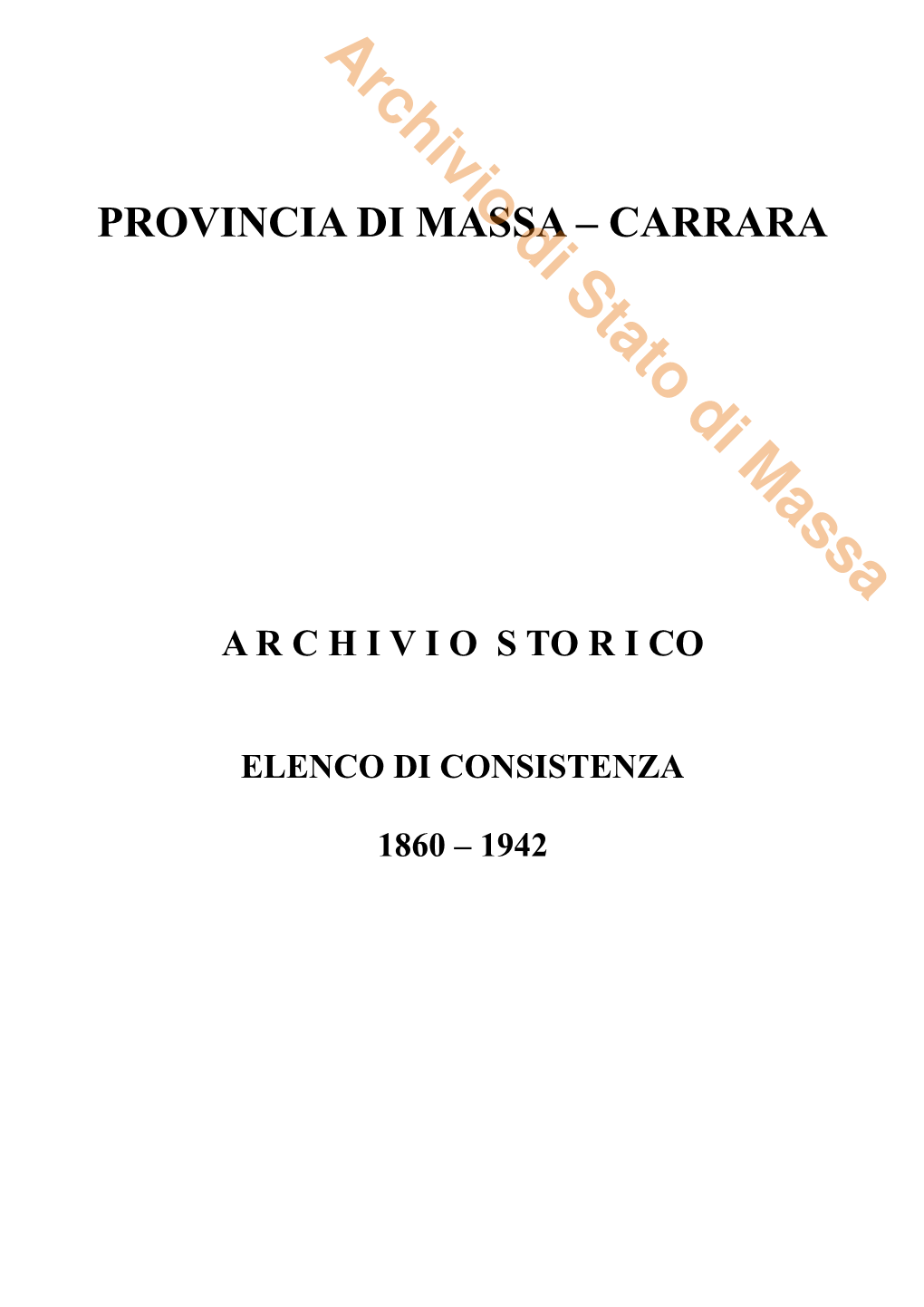 Provincia Di Massa – Carrara