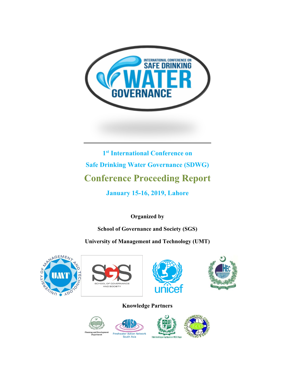 Conference Proceeding Report January 15-16, 2019, Lahore
