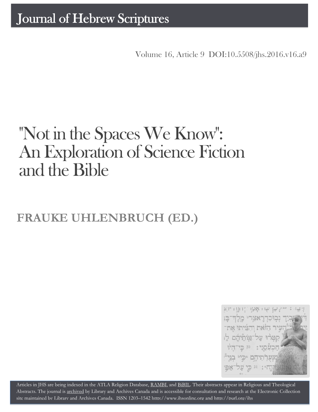 An Exploration of Science Fiction and the Bible