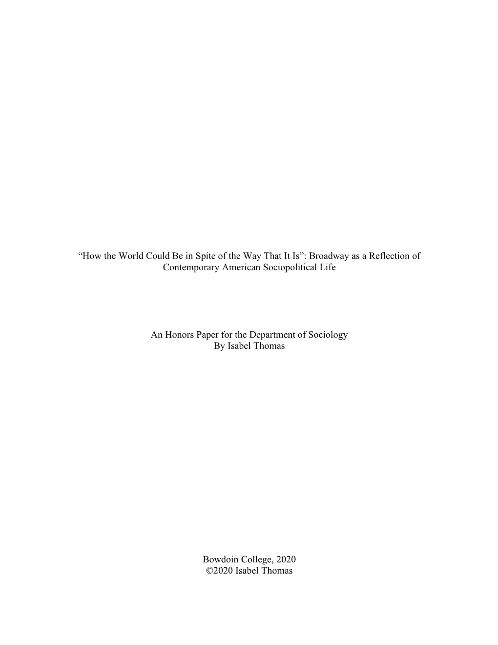 Final Honors Thesis