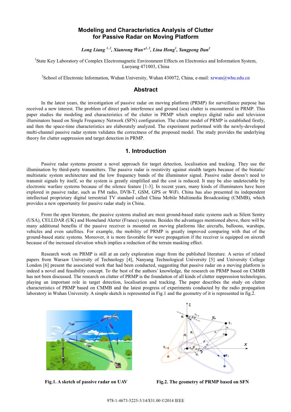 Modeling and Characteristics Analysis of Clutter for Passive Radar on Moving Platform