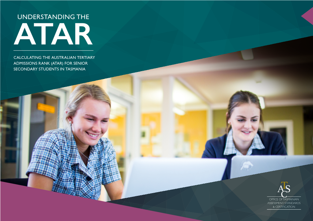 Understanding the ATAR (PDF)