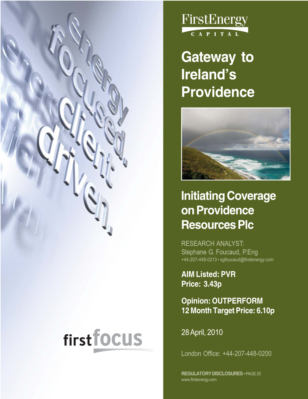 Gateway to Ireland's Providence