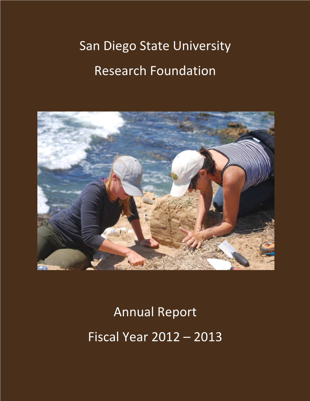 2012-13 SDSU Research Foundation Annual Report