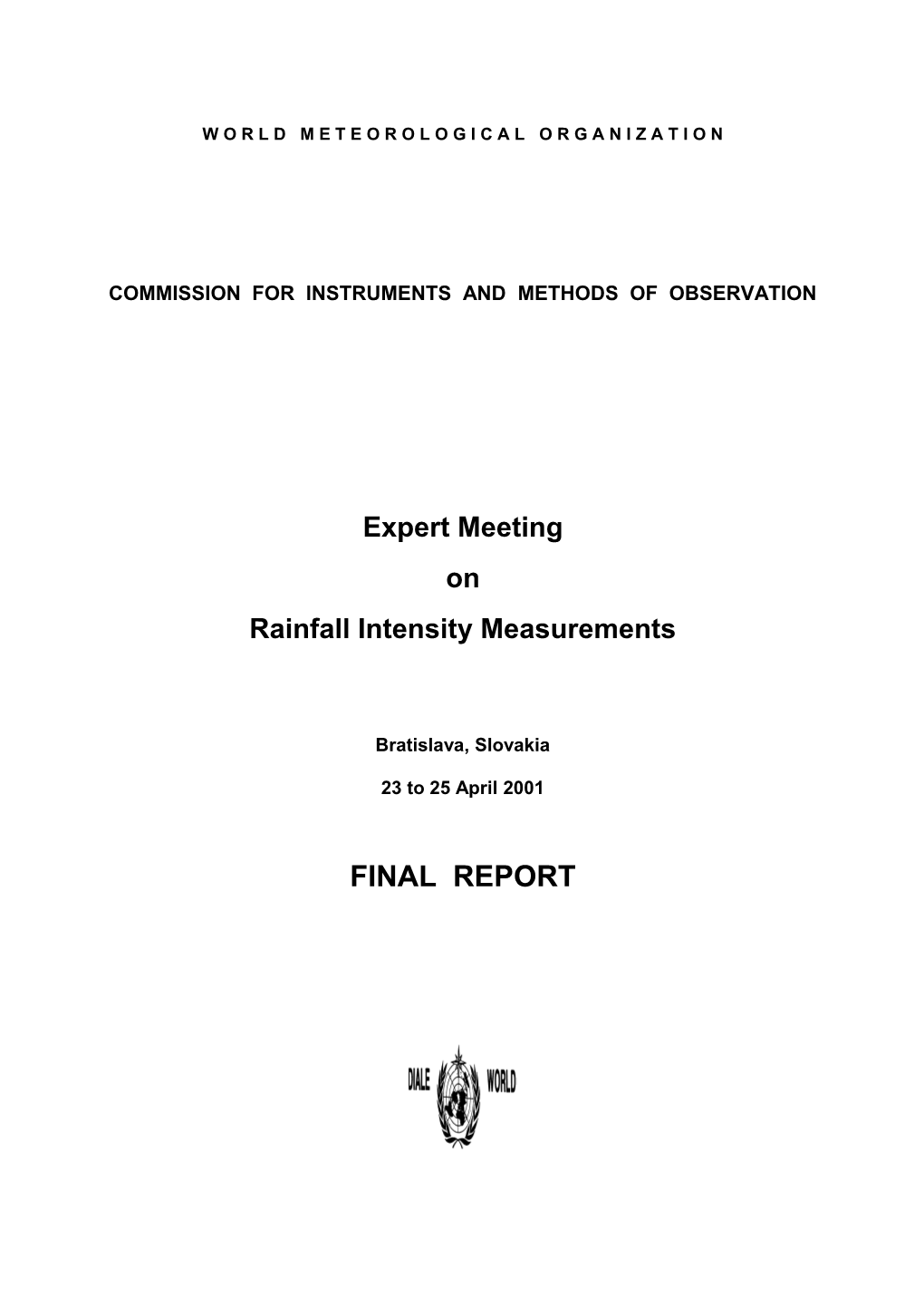 Commission for Instruments and Methods of Observation