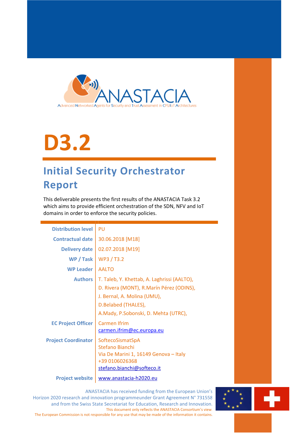 Initial Security Orchestrator Report