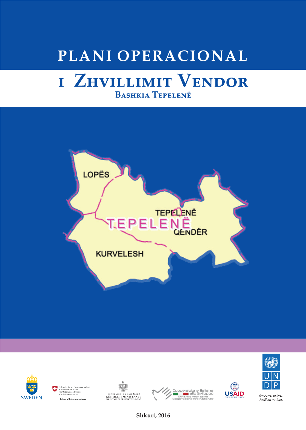 PLANI OPERACIONAL I Zhvillimit Vendor Bashkia Tepelenë