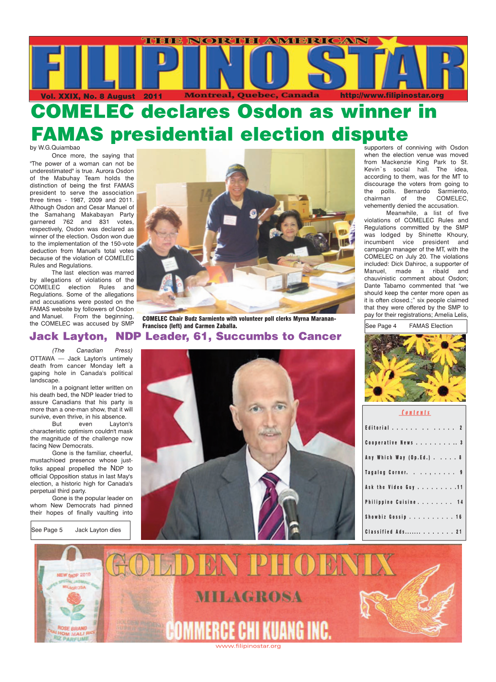 August 2011 Issue
