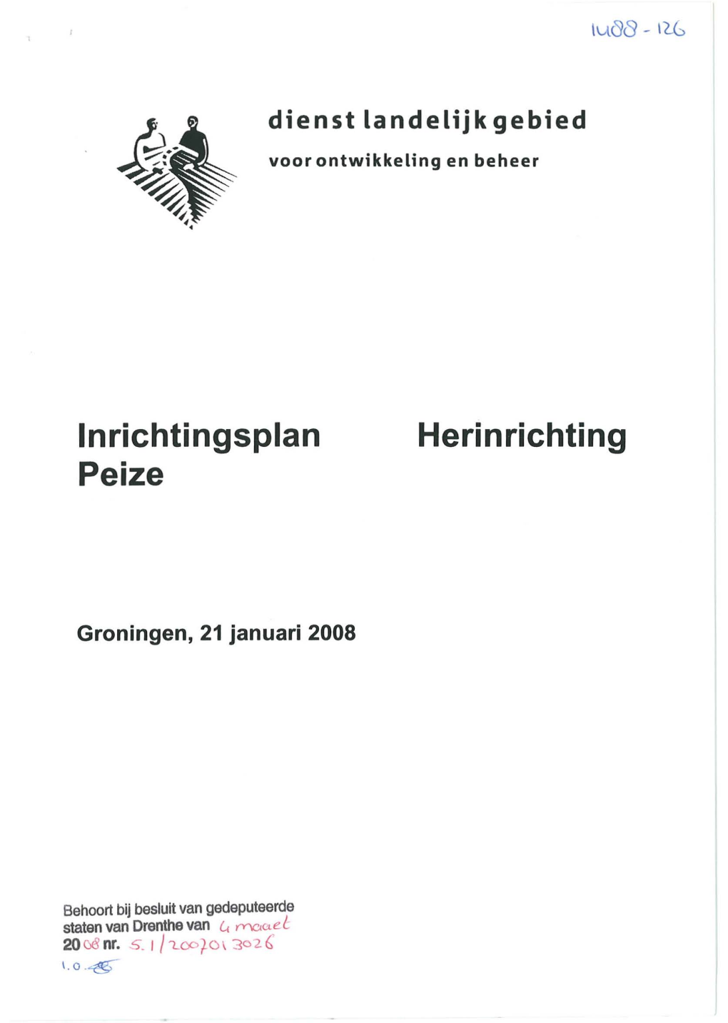 Inrichtingsplan Peize Herinrichting