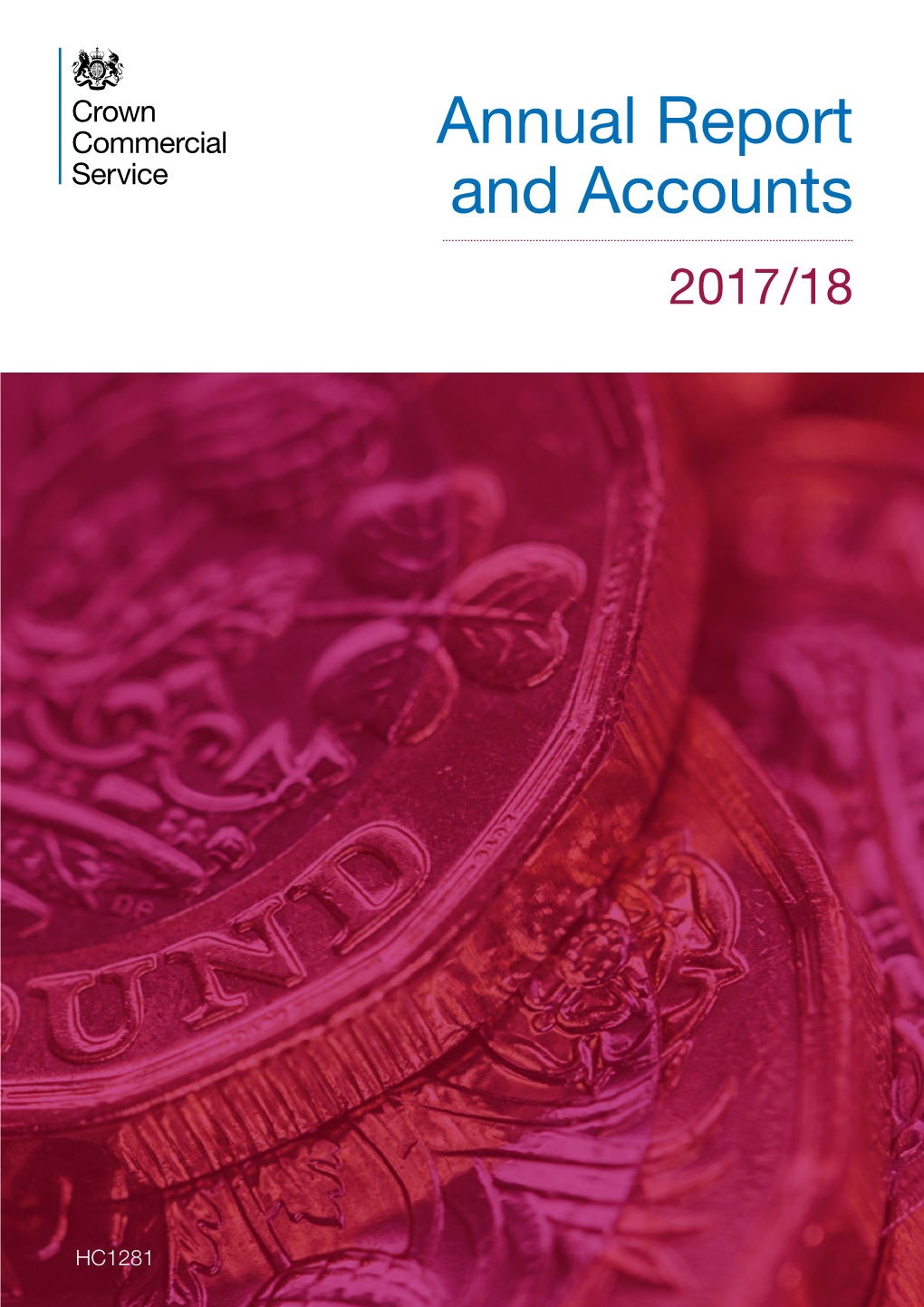 Crown Commercial Service Annual Report and Accounts 2017/18