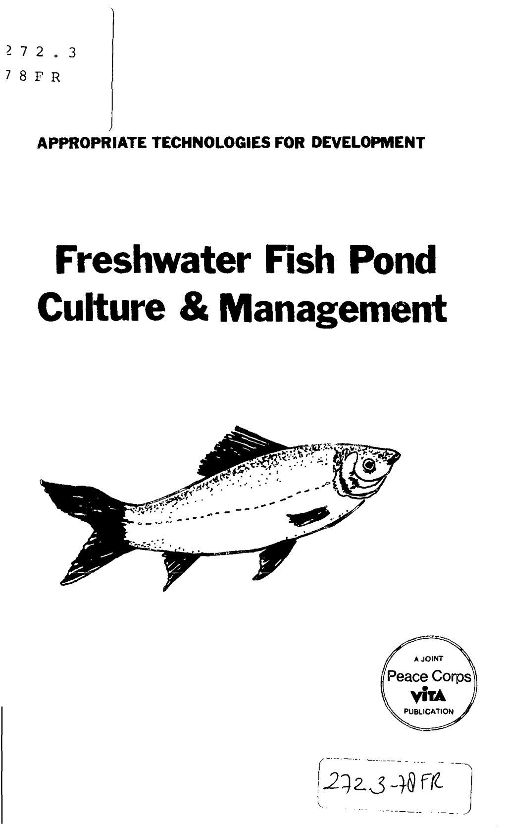 Freshwater Fish Pond Culture & Management