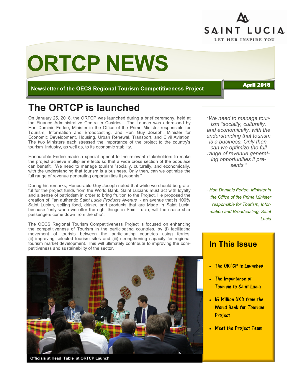 OECS Regional Tourism Competitiveness Project