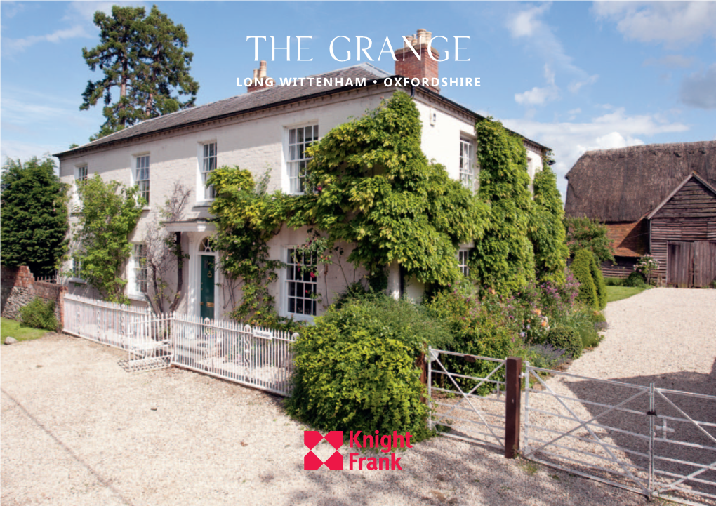 The Grange LONG WITTENHAM • OXFORDSHIRE