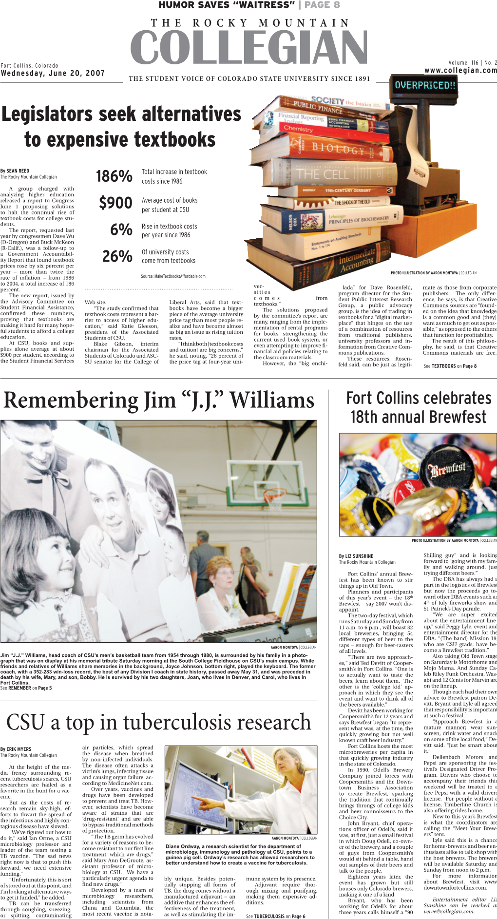 Collegian 2007 06 20.Pdf (10.91Mb)