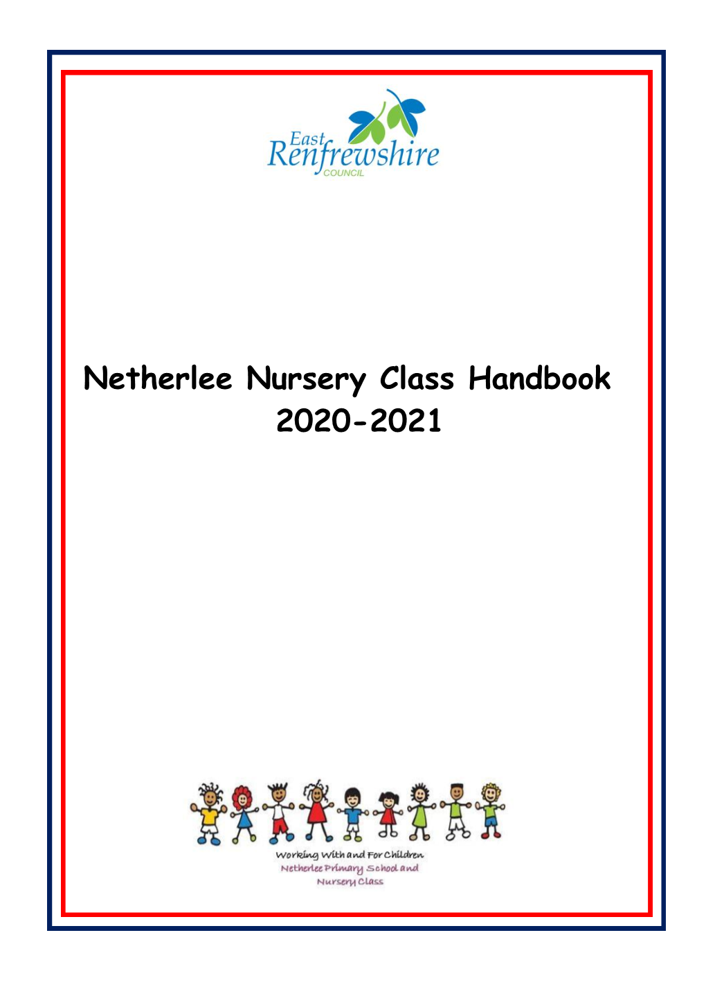 Netherlee Nursery Class Handbook 2020-2021