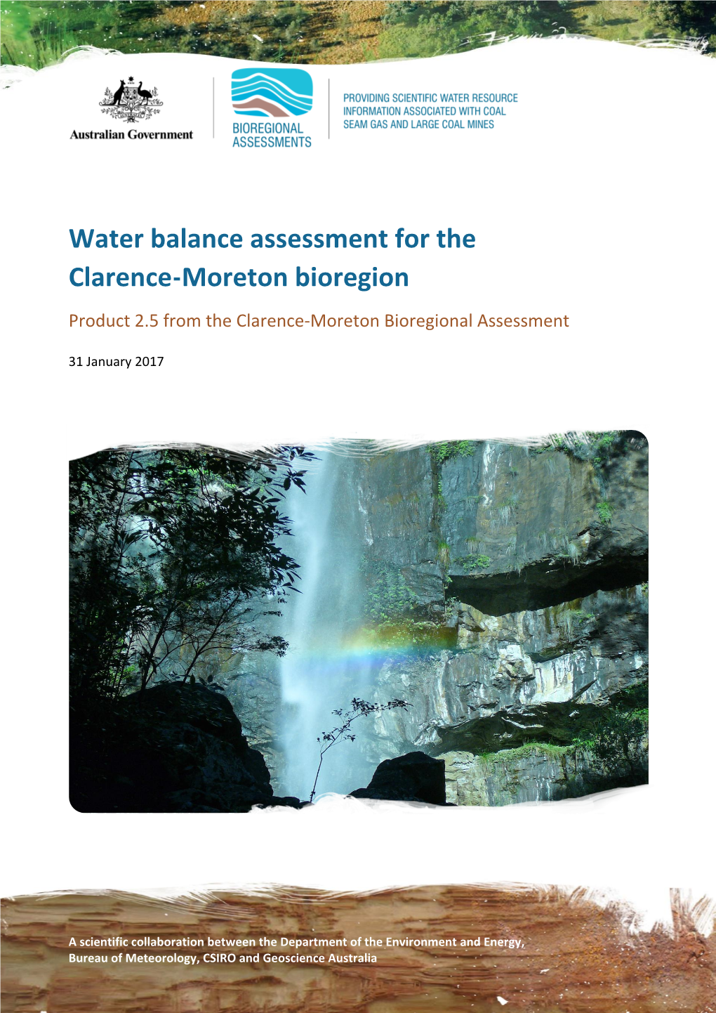 Water Balance Assessment for the Clarence-Moreton Bioregion, PDF