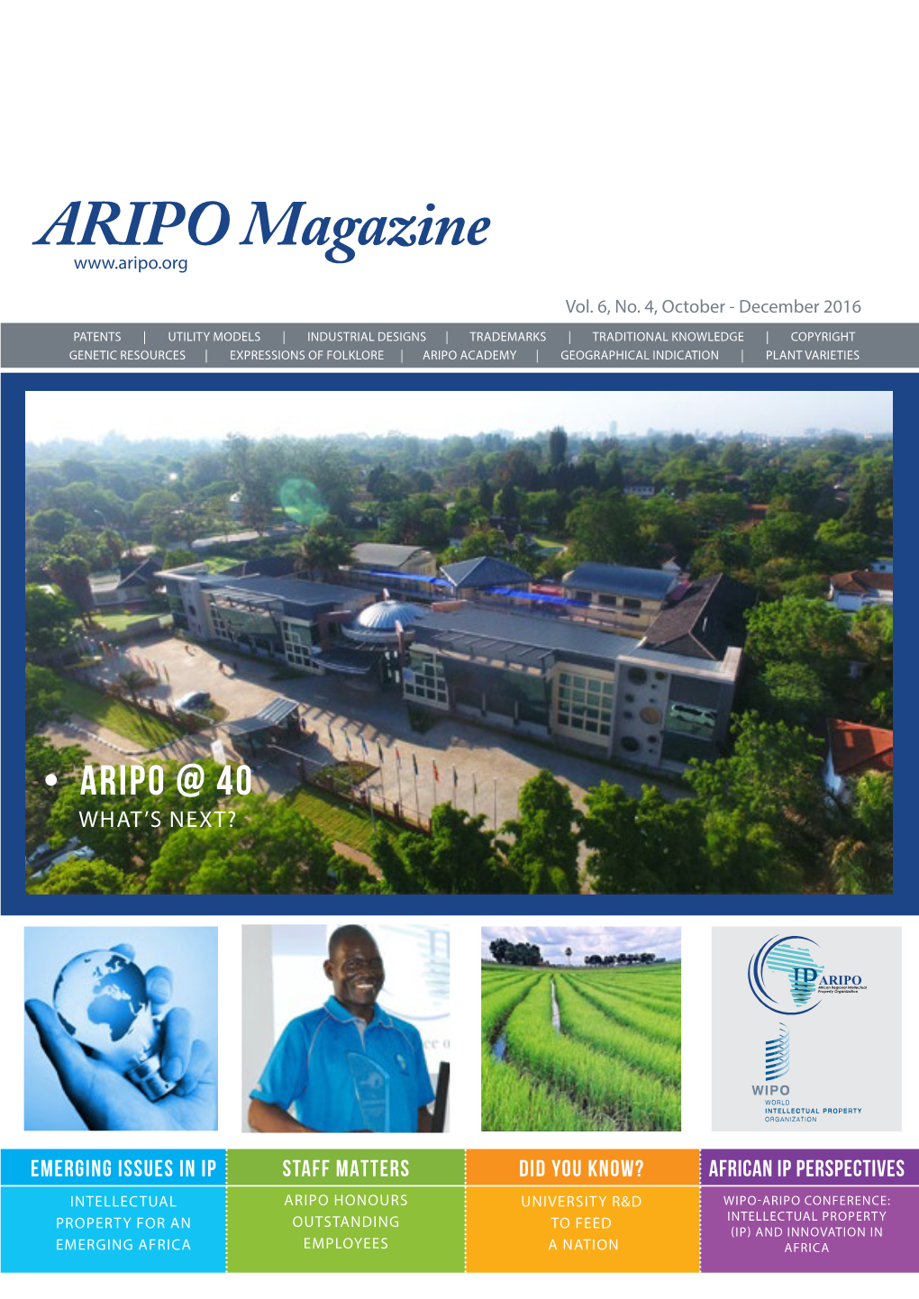 ARIPO MAGAZINE: Vol