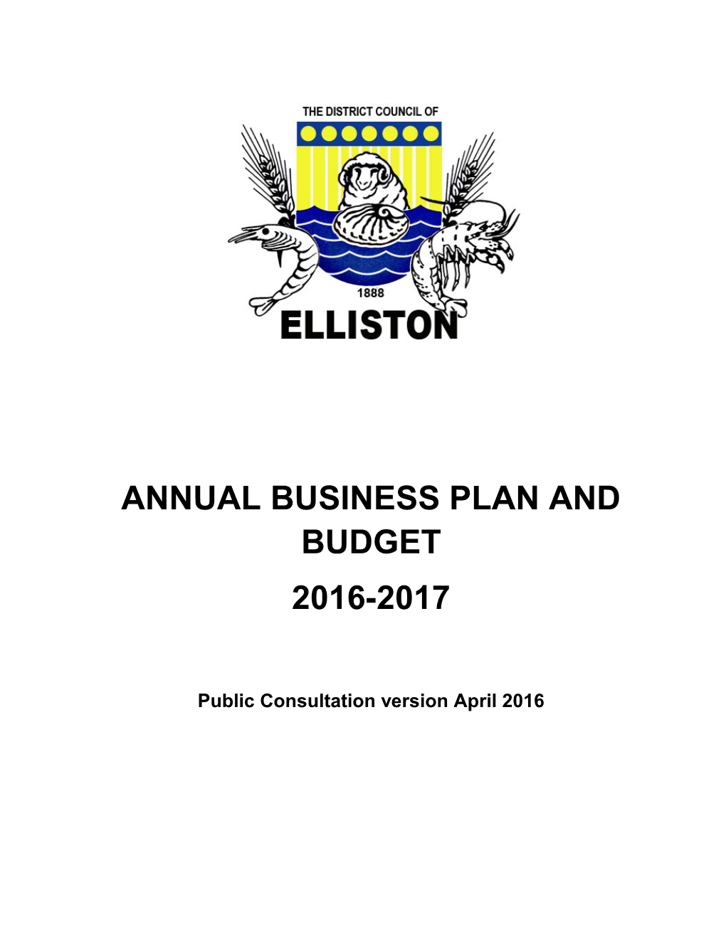 Annual Business Plan and Budget