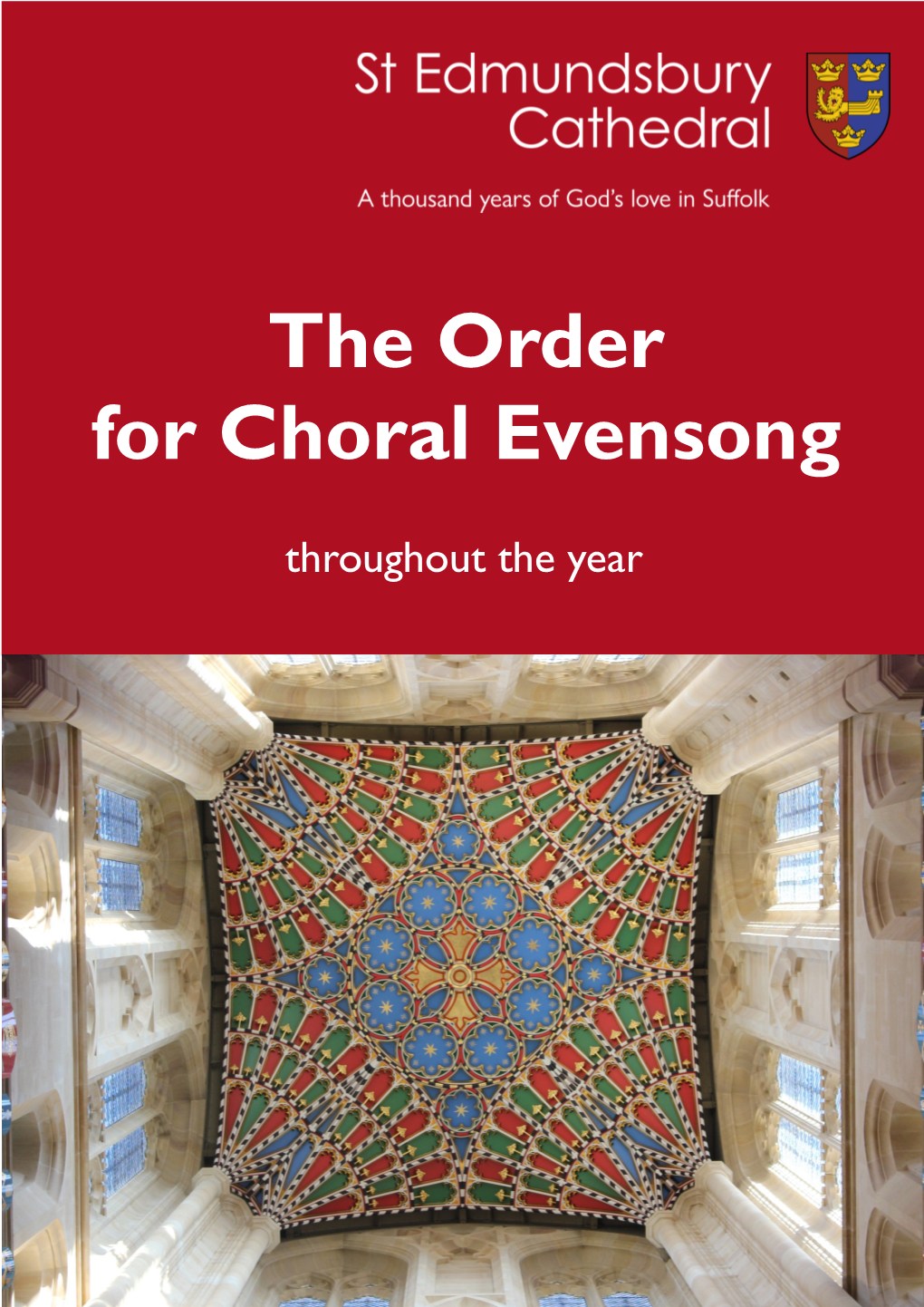 The Order for Choral Evensong